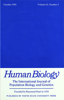 Human Biology 62(5)