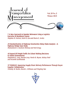 Journal of Transportation Management 25.2