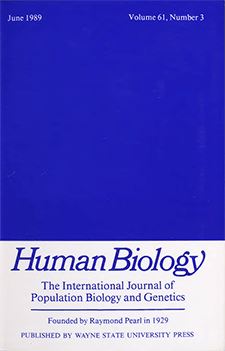 Human Biology 61(3)