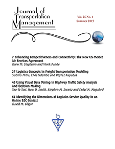 Journal of Transportation Management 26.1