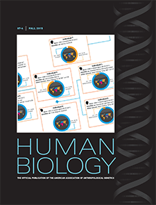 Human Biology 87.4: The Genetic Anthropologist's Contribution to Understanding Race and Racial Health Disparities