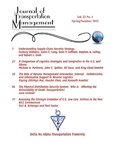 Journal of Transportation Management 23.1