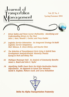 Journal of Transportation Management 22.1