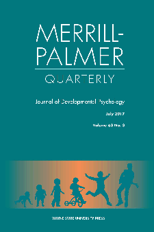 Cover of Merrill-Palmer Quarterly