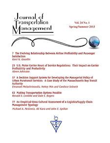 Journal of Transportation Management 24.1