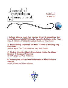 Journal of Transportation Management 24.2