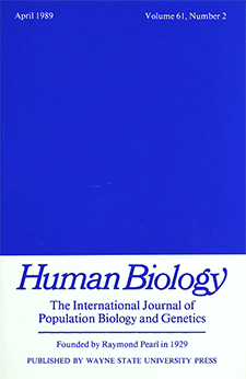 Human Biology 61(2)