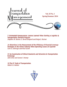 Journal of Transportation Management 25.1